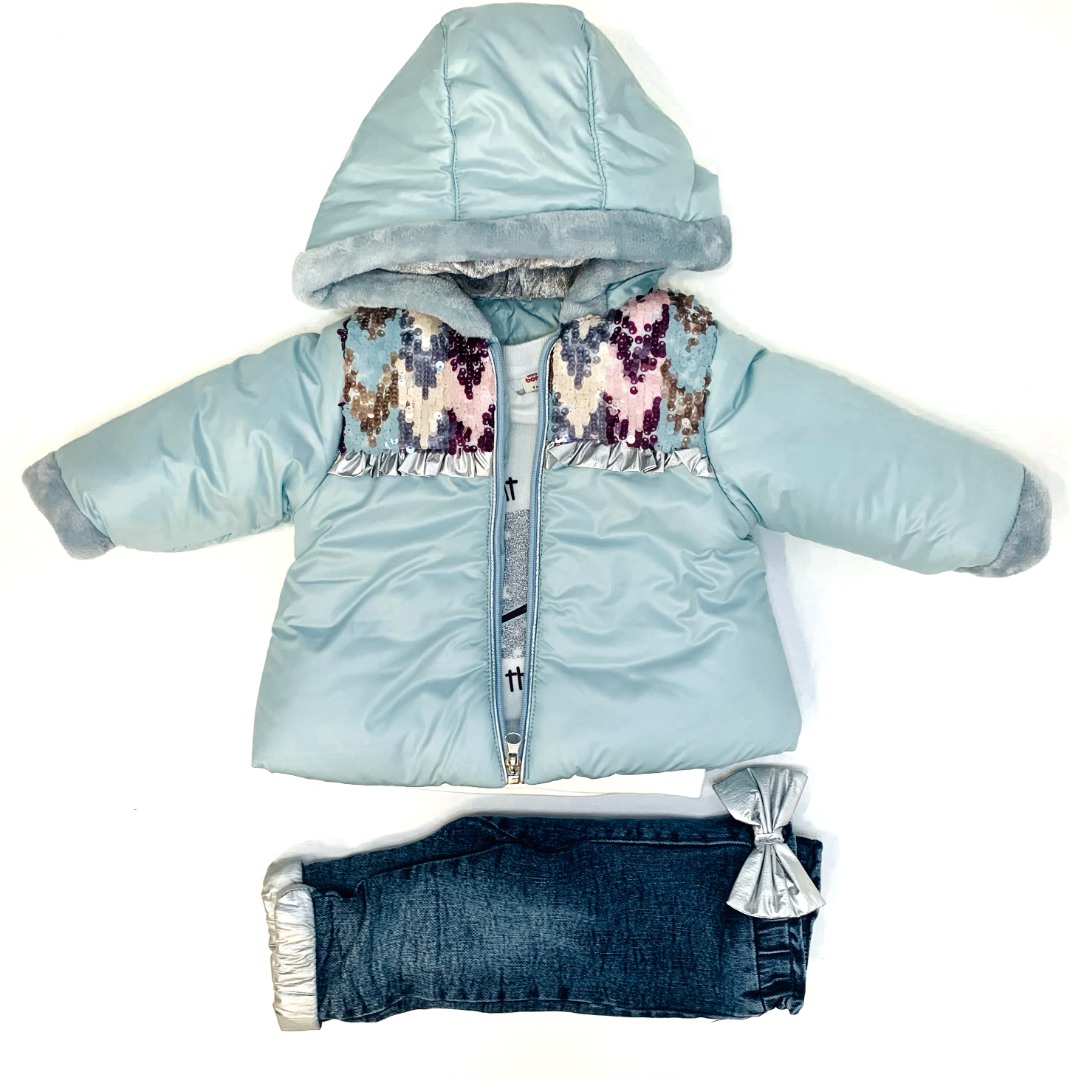 Βρεφικό / παιδικό κοριτσίστικο σετ Ciel Sky