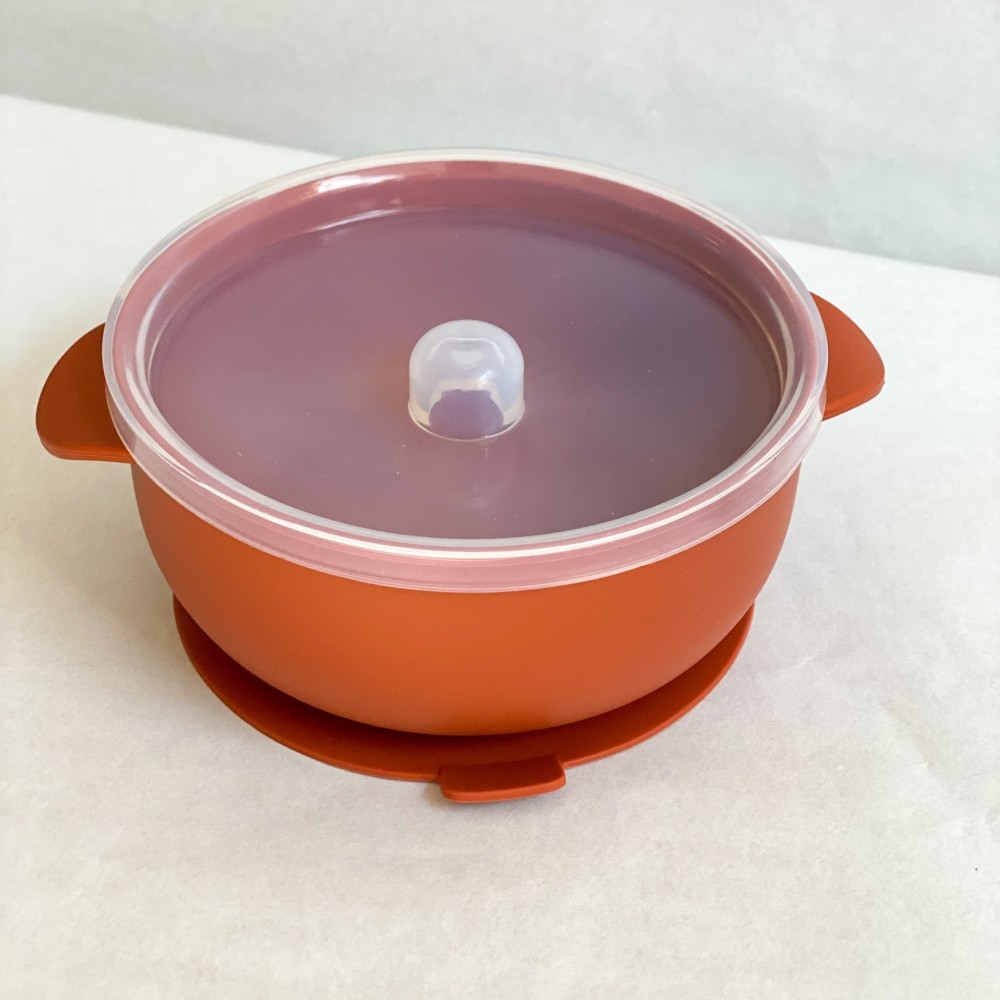 SILICONE BOWL WITH LID | NINO BRICK