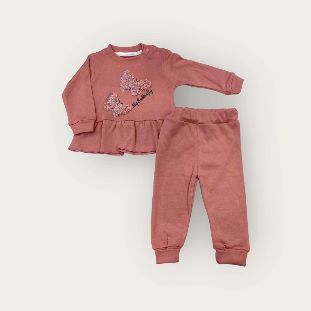 Βρεφικό κοριτσίστικο σετ My butterfly