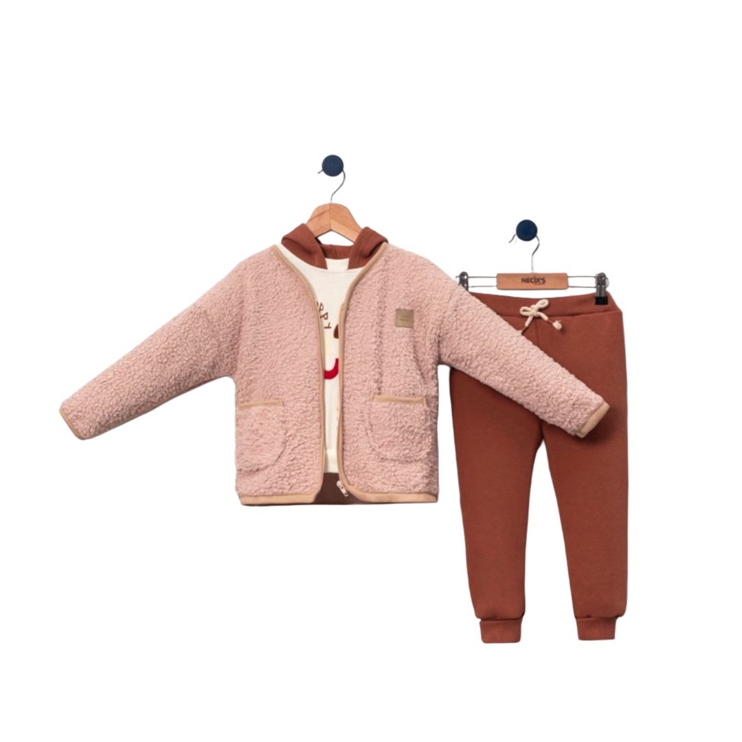 Παιδικό αγορίστικο σετ τριών τεμαχίων -Happy Bear