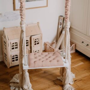 hustawka-dla-dzieci-ROYAL-GLAM-brudny-roz-jasny