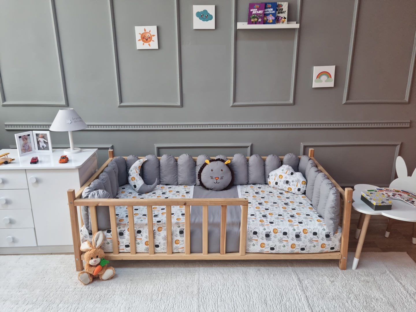Σετ κρεβατιού Montessori /Cloud Dreams
