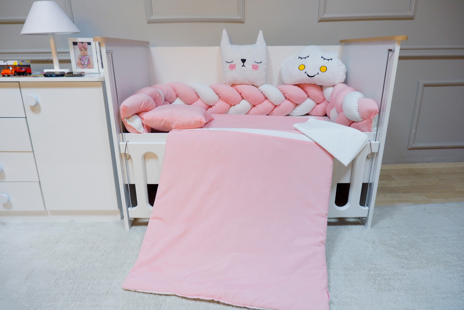 Ολοκληρωμένο σετ κούνιας /Sunny Cloud Pink